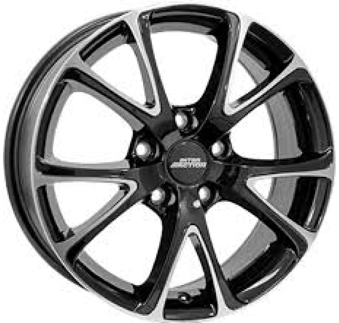 PULSAR 6.50X16 ET42 5/112 (73,1)  INTER ACTION (73,1) Black/Polished